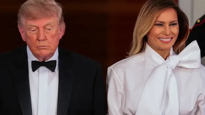 “Duket si kamariere”/ Veshja e Melania Trump ndez rrjetin